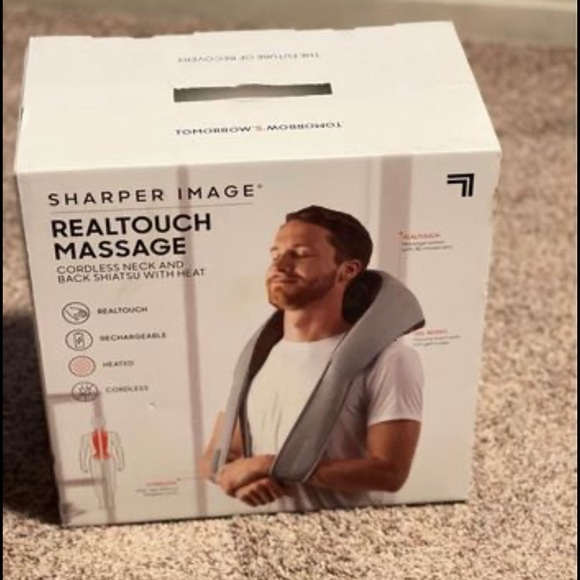 Sharper Image Realtouch Massager 
Warming Heat Soothes Sore Muscles - Picture 1 of 1